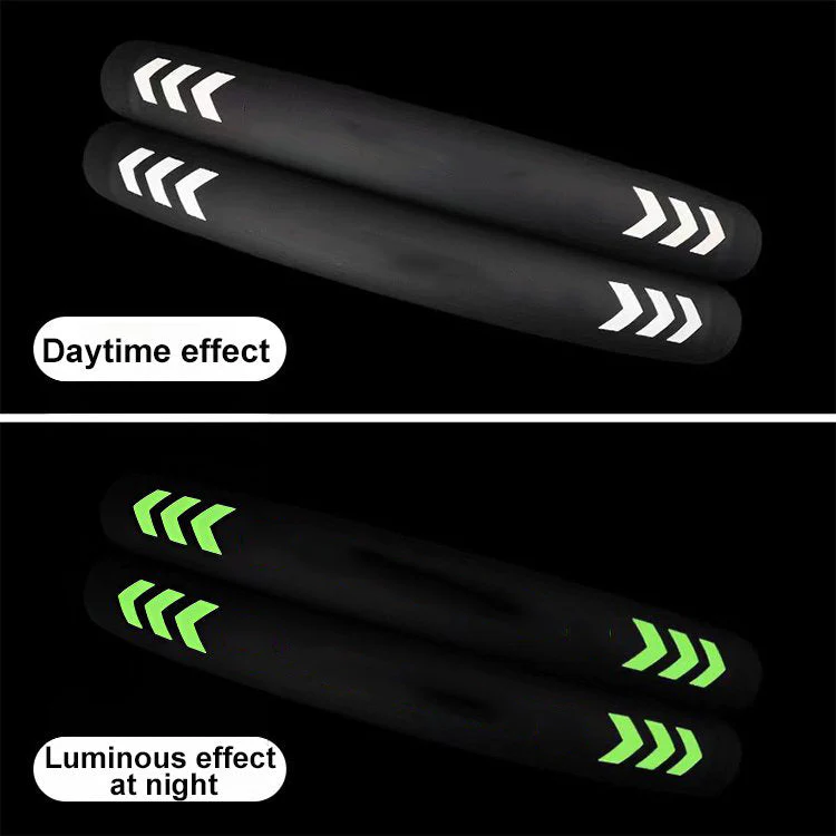 Luminous Car Napa Leather Four Seasons Anti-Slip Steering Wheel Cover - Image 4