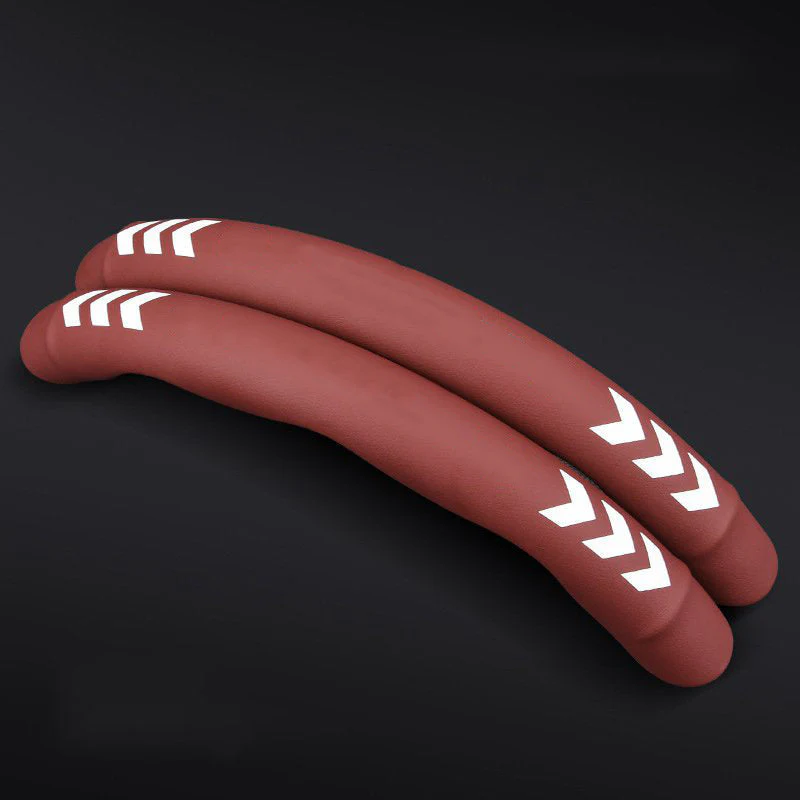 Luminous Car Napa Leather Four Seasons Anti-Slip Steering Wheel Cover - Image 7